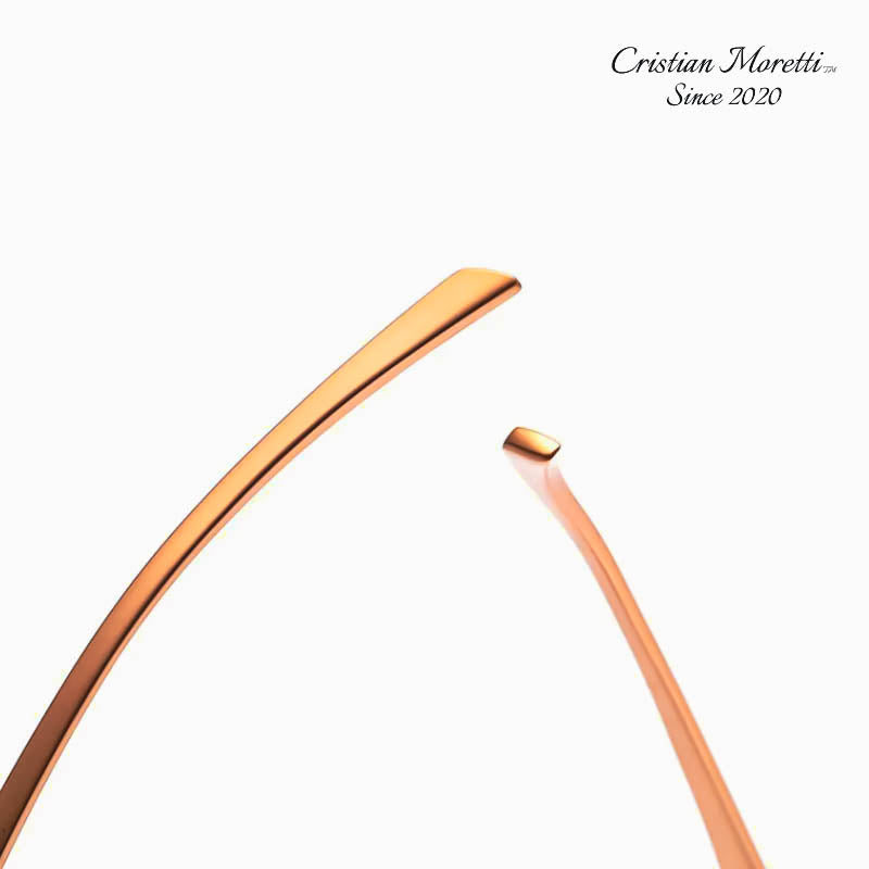 Carlo™ Rimless Polarized Sunglasses by Cristian Moretti®