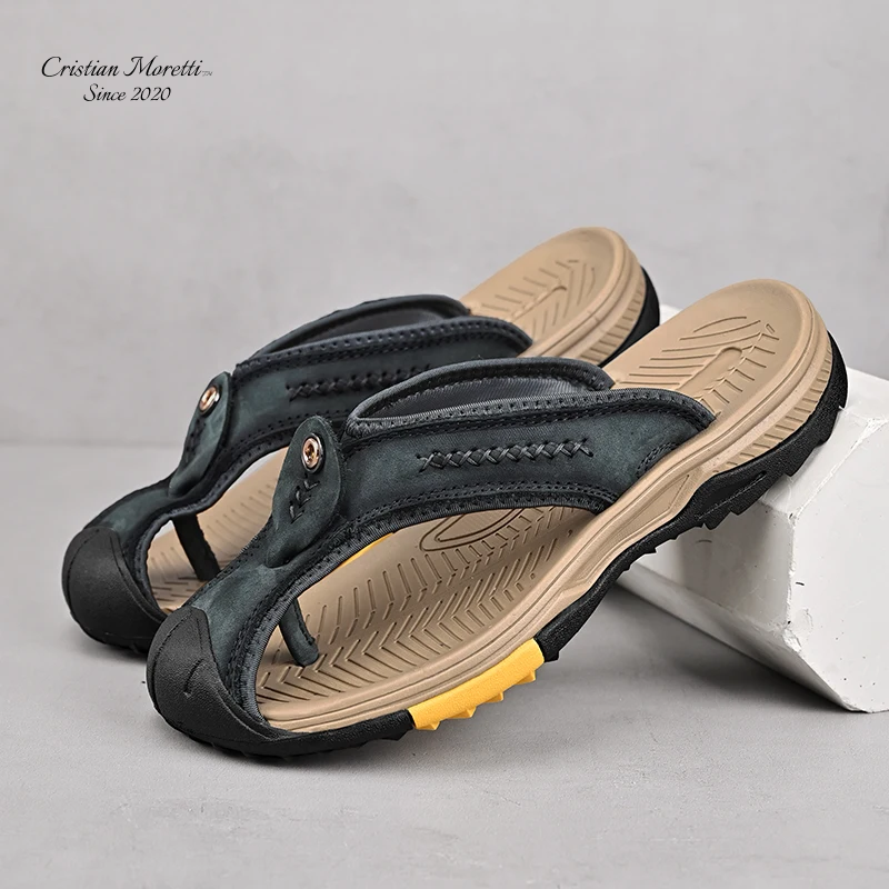 Titan™ Genuine Leather Super Durable Sandals - Cristian Moretti