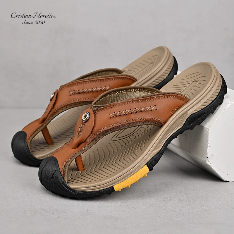 Titan™ Genuine Leather Super Durable Sandals - Cristian Moretti