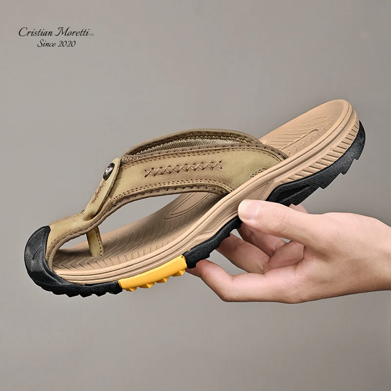 Titan™ Genuine Leather Super Durable Sandals - Cristian Moretti