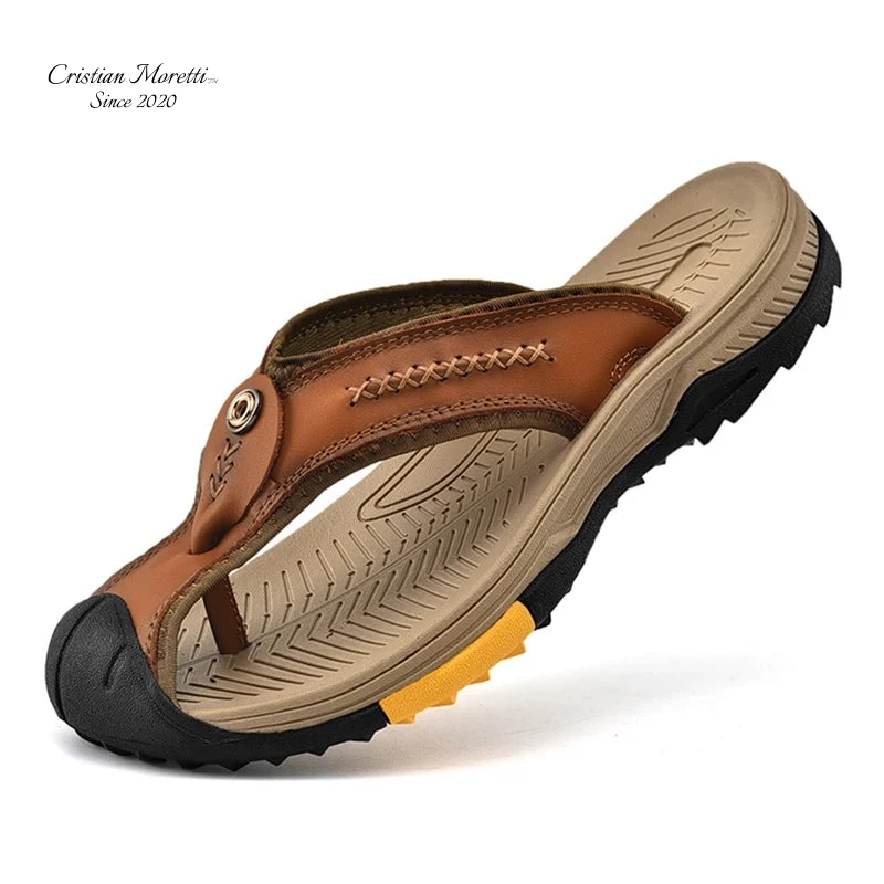 Titan™ Genuine Leather Super Durable Sandals - Cristian Moretti