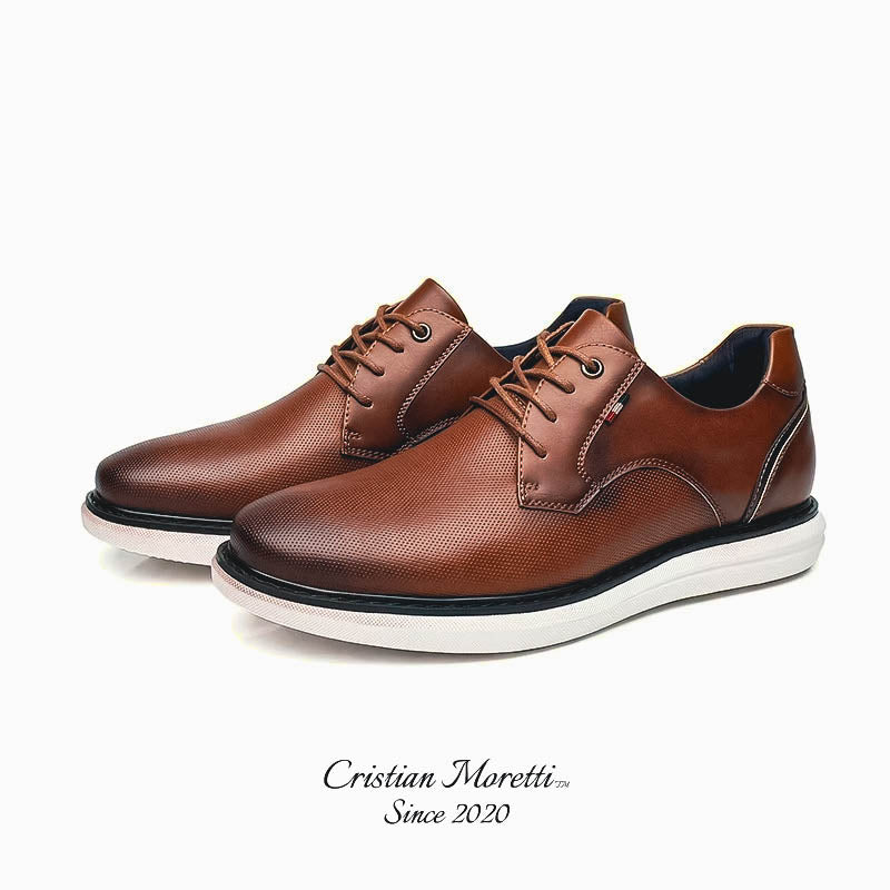 Carlo Rossi™ Genuine Leather Oxford Shoes