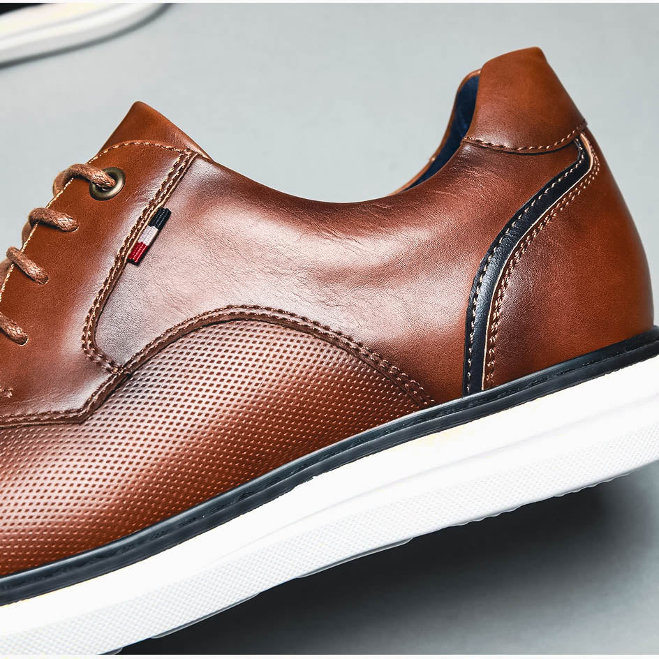 Carlo Rossi™ Genuine Leather Oxford Shoes