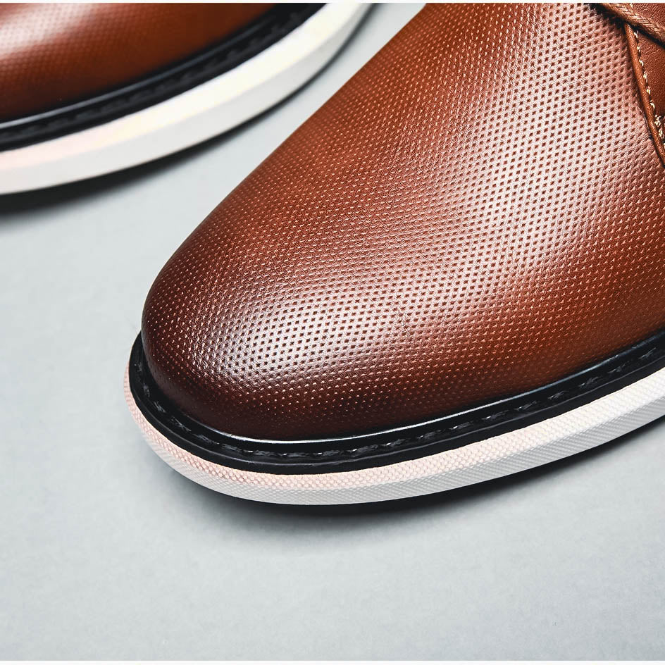 Carlo Rossi™ Genuine Leather Oxford Shoes