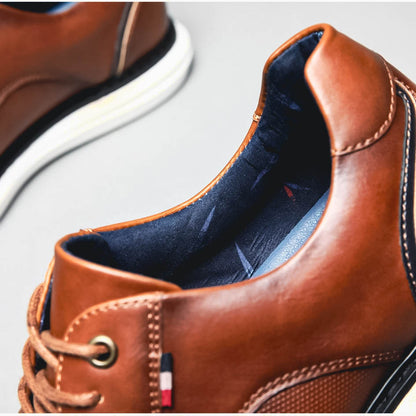 Carlo Rossi™ Genuine Leather Oxford Shoes