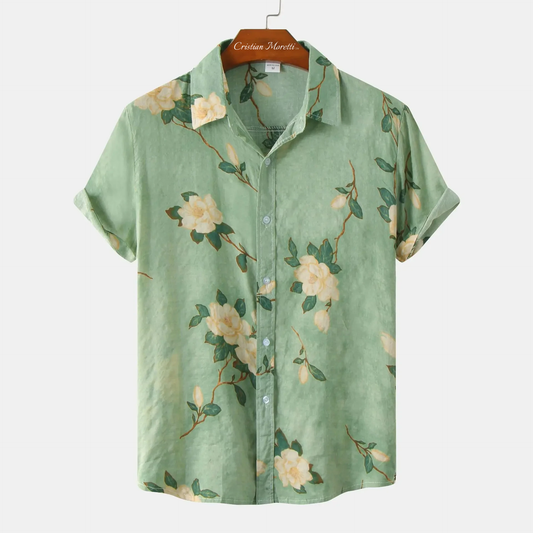 Tropical Breeze Floral Shirt