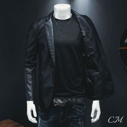 "Gli Uomini d'Affari" Leather Jacket