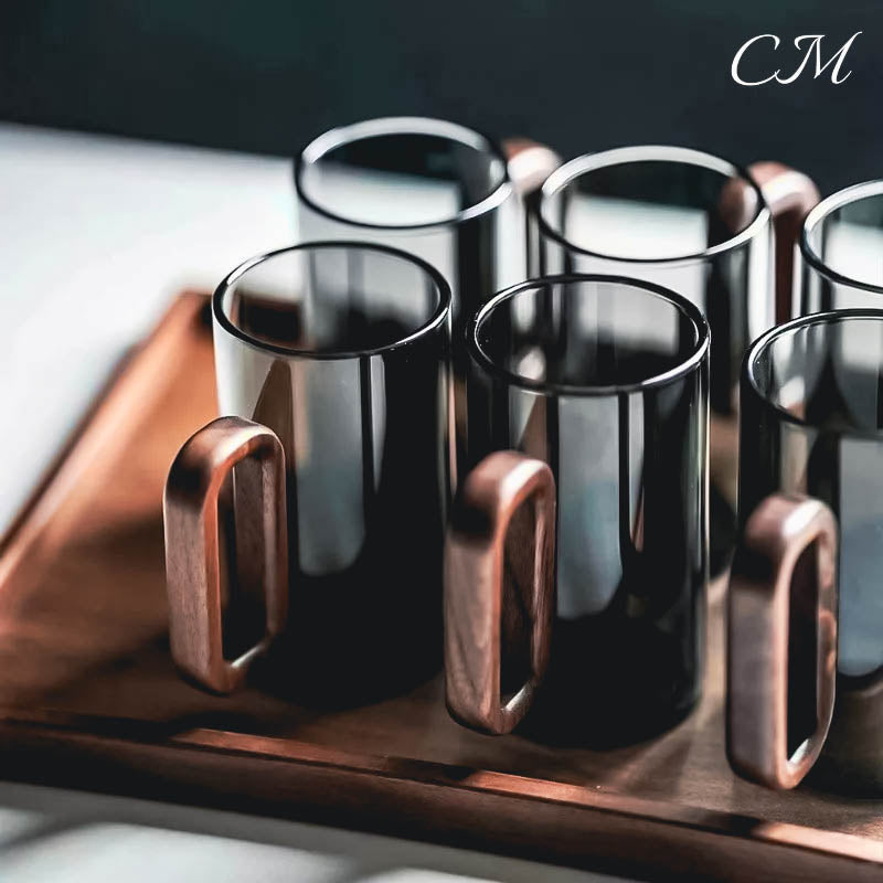 "Tazza di Vita" Glass Mug - Cristian Moretti