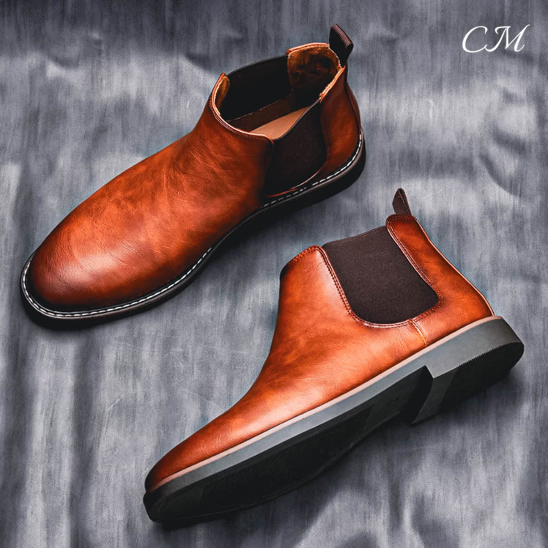 "Luca Milano" Retro Chelsea Boots