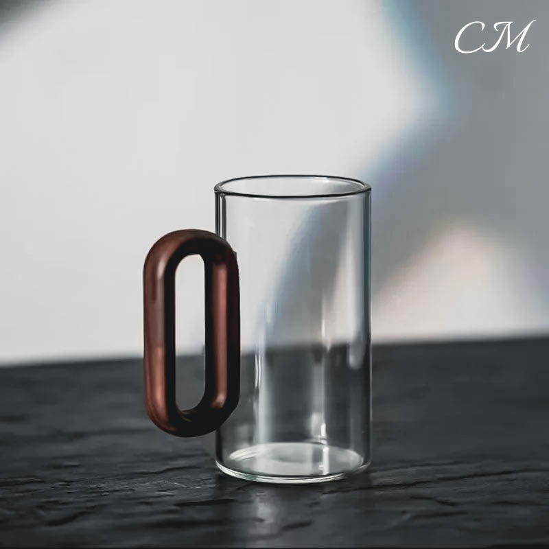 "Tazza di Vita" Glass Mug - Cristian Moretti