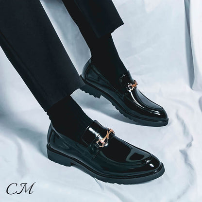 "Monarch" Leather Loafers