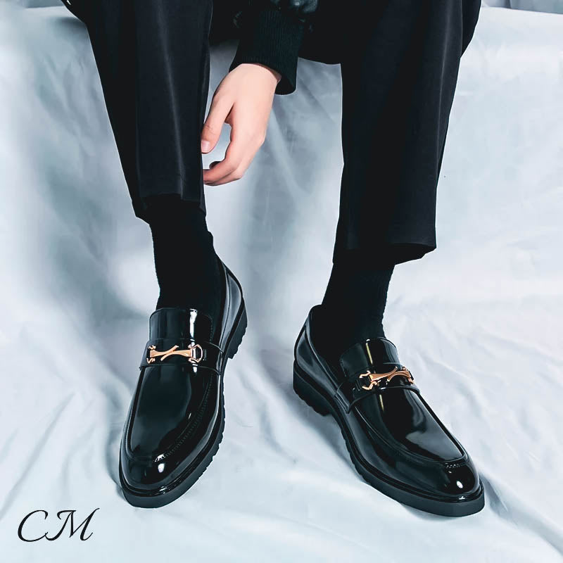 "Monarch" Leather Loafers