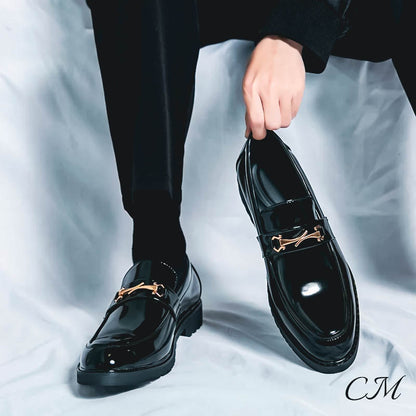 "Monarch" Leather Loafers