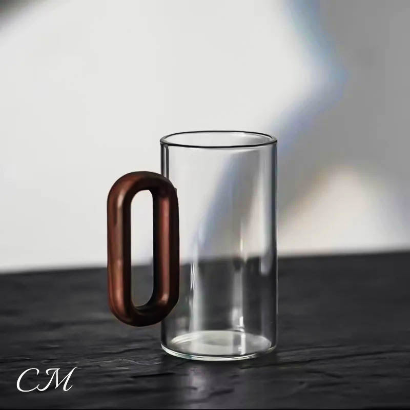 "Tazza di Vita" Glass Mug - Cristian Moretti