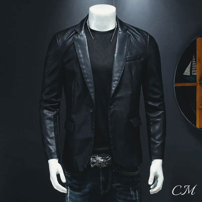 "Gli Uomini d'Affari" Leather Jacket