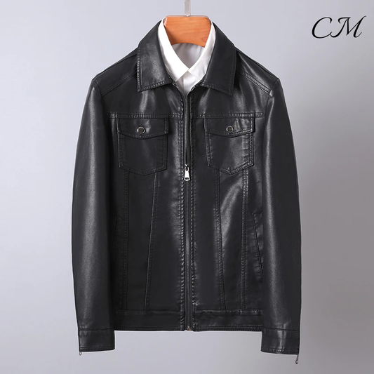 "Roma Classico" Leather Jacket