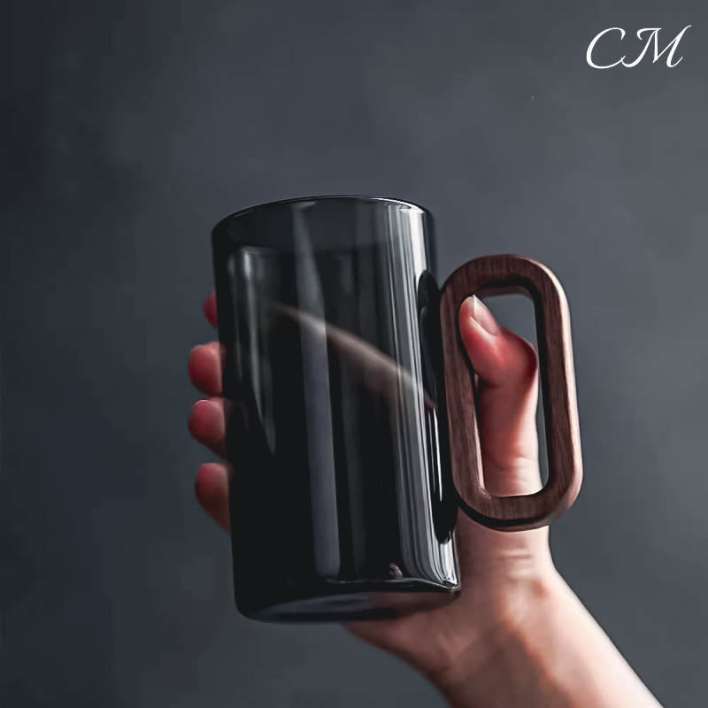 "Tazza di Vita" Glass Mug - Cristian Moretti