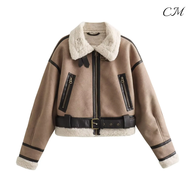 "Bella Moda" Shearling Jacket