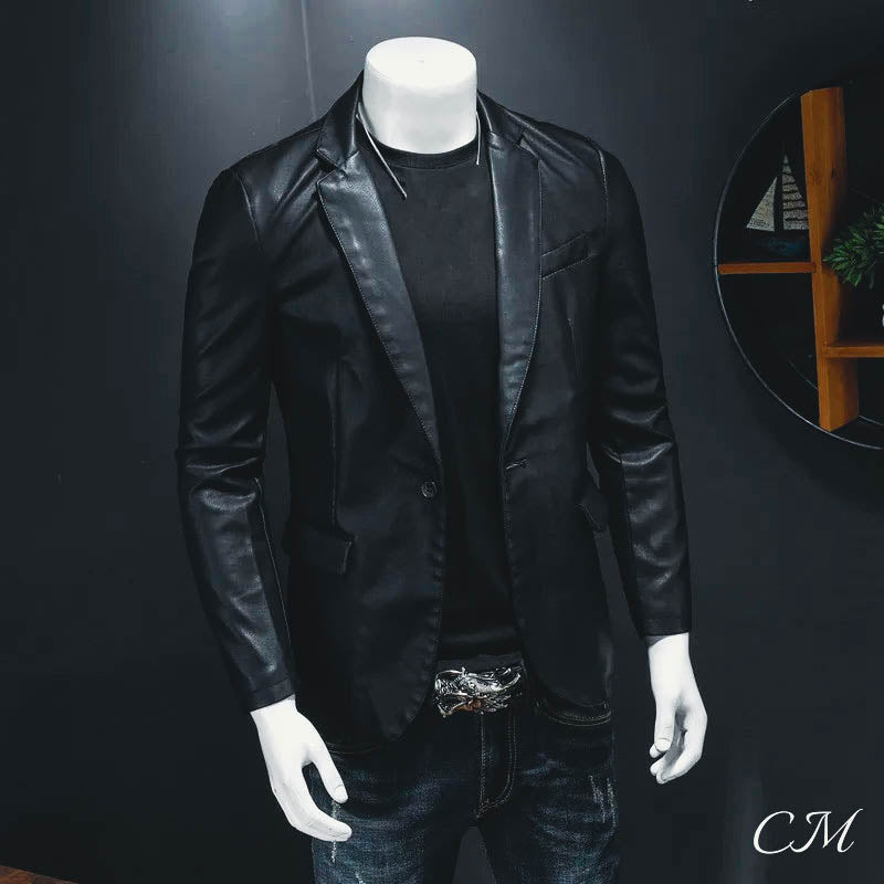 "Gli Uomini d'Affari" Vegan Leather Jacket - Cristian Moretti