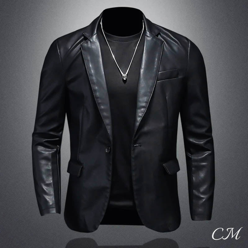 "Gli Uomini d'Affari" Vegan Leather Jacket - Cristian Moretti