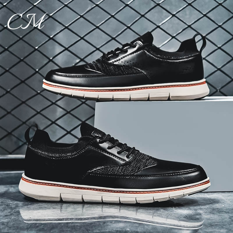 Vanguard™ Genuine Leather Sneakers