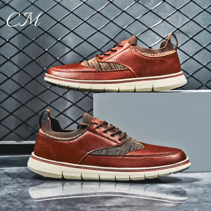 Vanguard™ Genuine Leather Sneakers