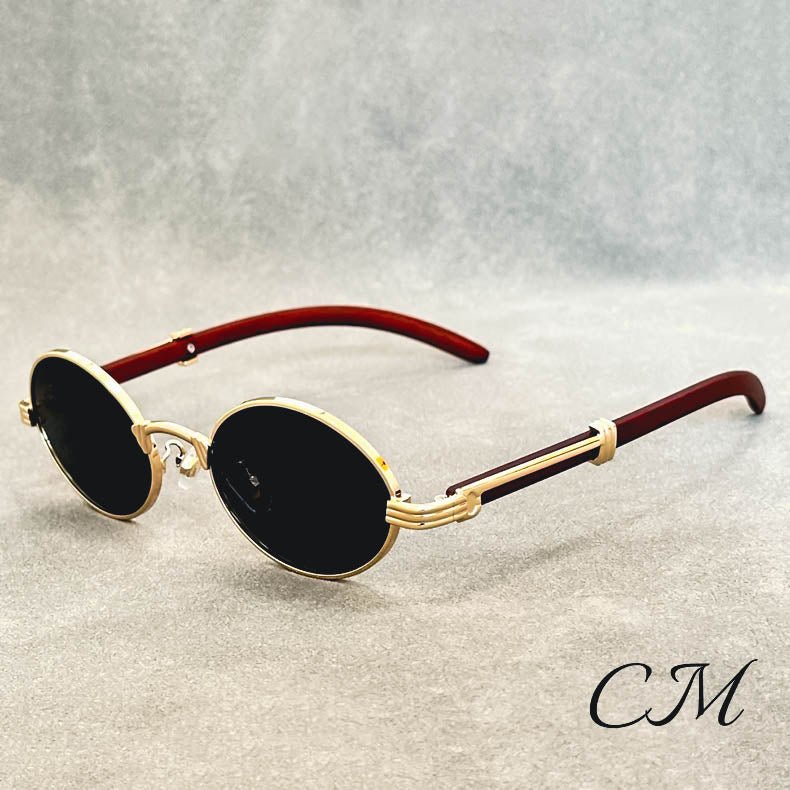 "Casanova" - Premium Oval Sunglasses