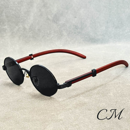 "Casanova" - Premium Oval Sunglasses