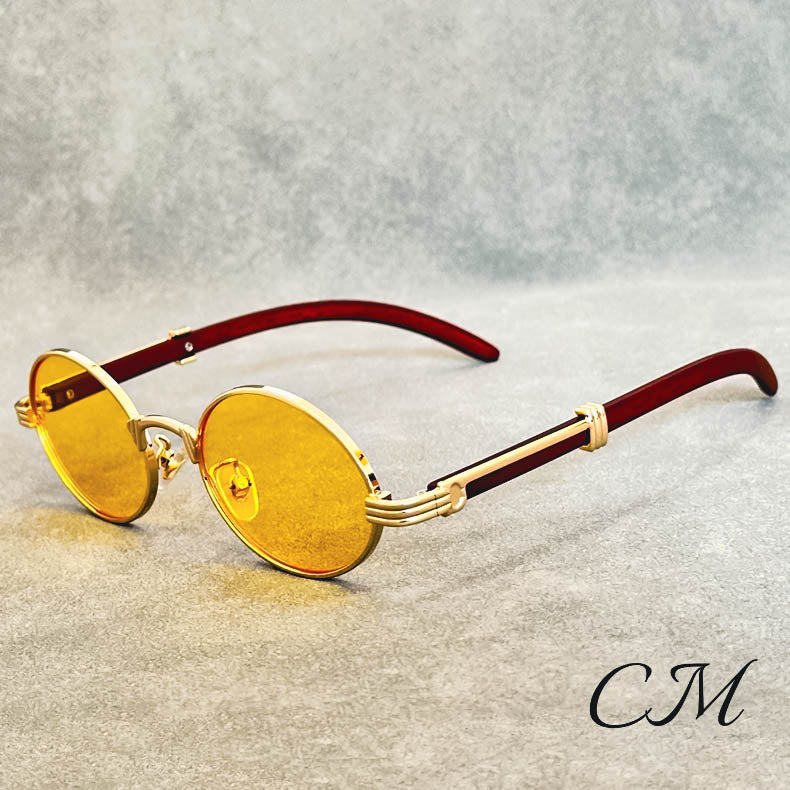 "Casanova" - Premium Oval Sunglasses