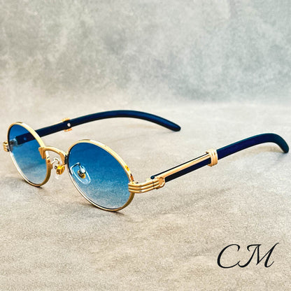 "Casanova" - Premium Oval Sunglasses