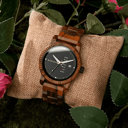 The "Archer" - Hand Crafted Wooden Watch by Bobo Bird™ & Cristian Moretti®