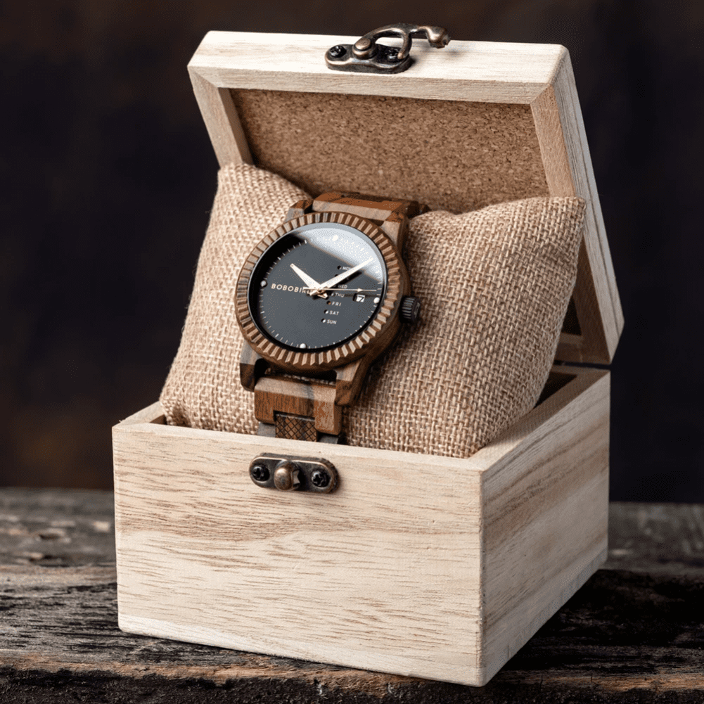 The "Archer" - Hand Crafted Wooden Watch by Bobo Bird™ & Cristian Moretti®