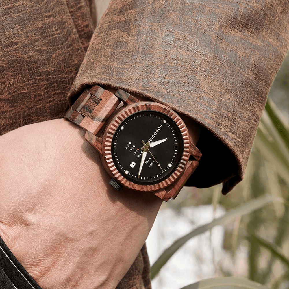 The "Archer" - Hand Crafted Wooden Watch by Bobo Bird™ & Cristian Moretti®