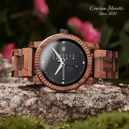 The "Archer" - Hand Crafted Wooden Watch by Bobo Bird™ & Cristian Moretti®