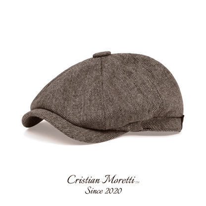 Vintage Herringbone Cap by Cristian Moretti®