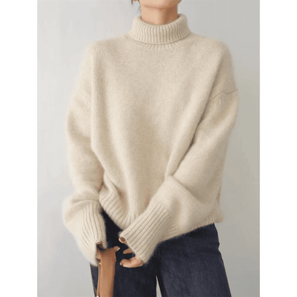 Sofia™ Woolen Turtleneck Sweater - by Cristian Moretti®