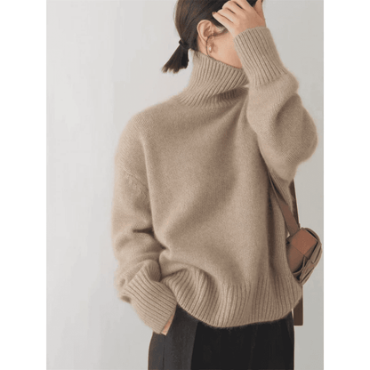 Sofia™ Woolen Turtleneck Sweater - by Cristian Moretti®