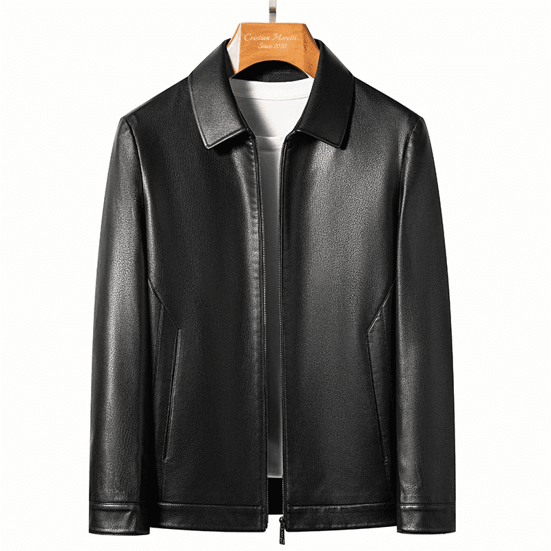 "Marco" - Genuine Leather Jacket by Cristian Moretti®