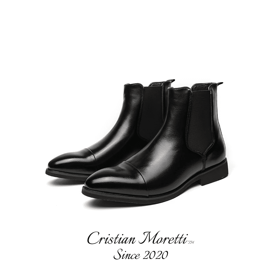 "Dante" - Premium Leather Chelsea Boots by Cristian Moretti®