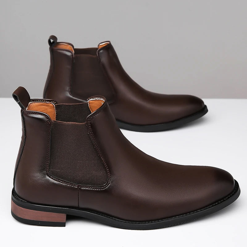 "Valdez" Leather Chelsea Boots - Cristian Moretti