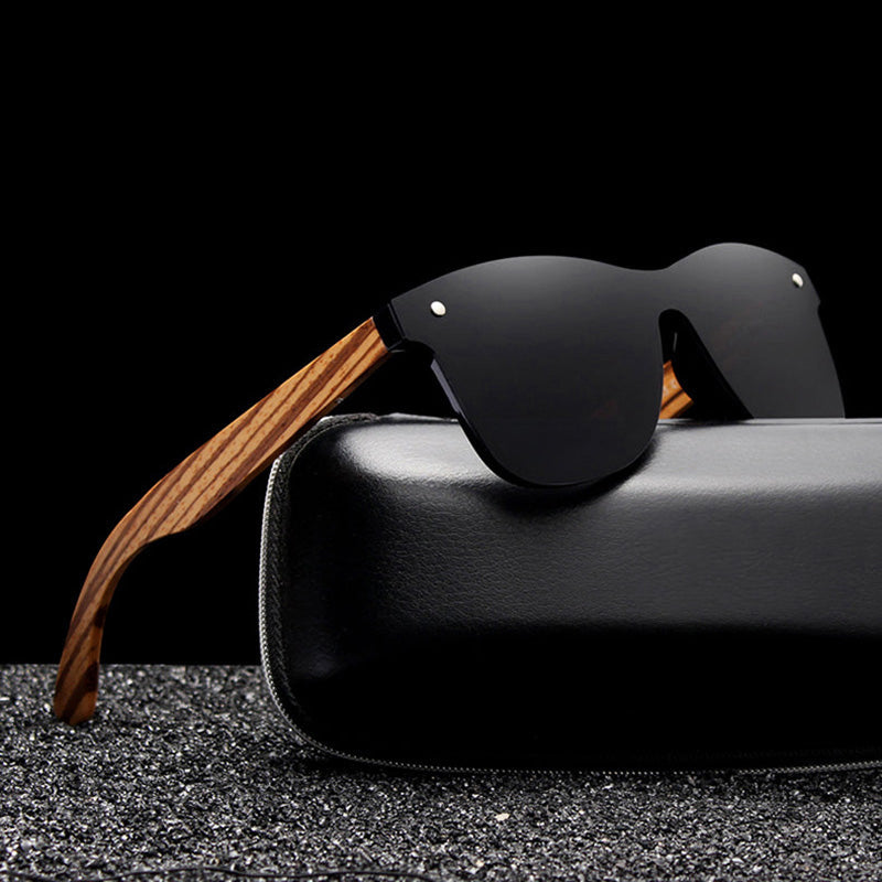 "Zebrano Fiore" Wood Sunglasses - Cristian Moretti