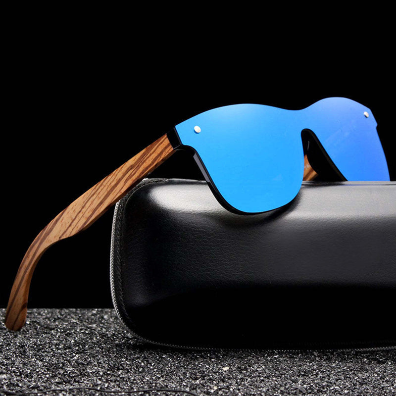 "Zebrano Fiore" Wood Sunglasses - Cristian Moretti