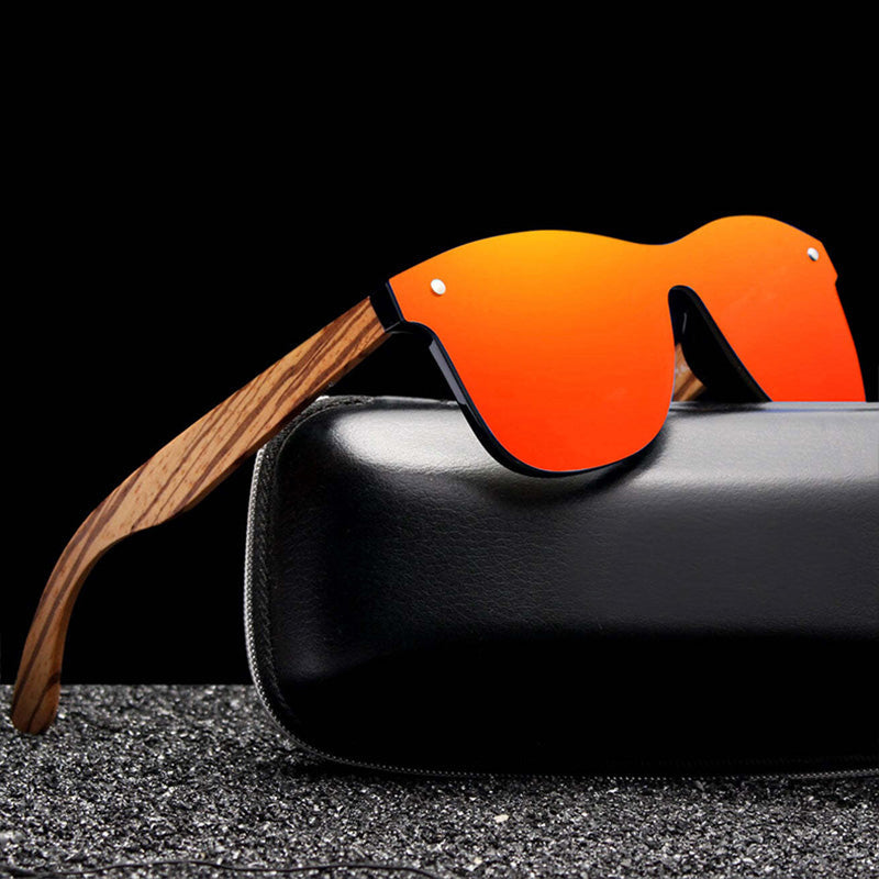 "Zebrano Fiore" Wood Sunglasses - Cristian Moretti