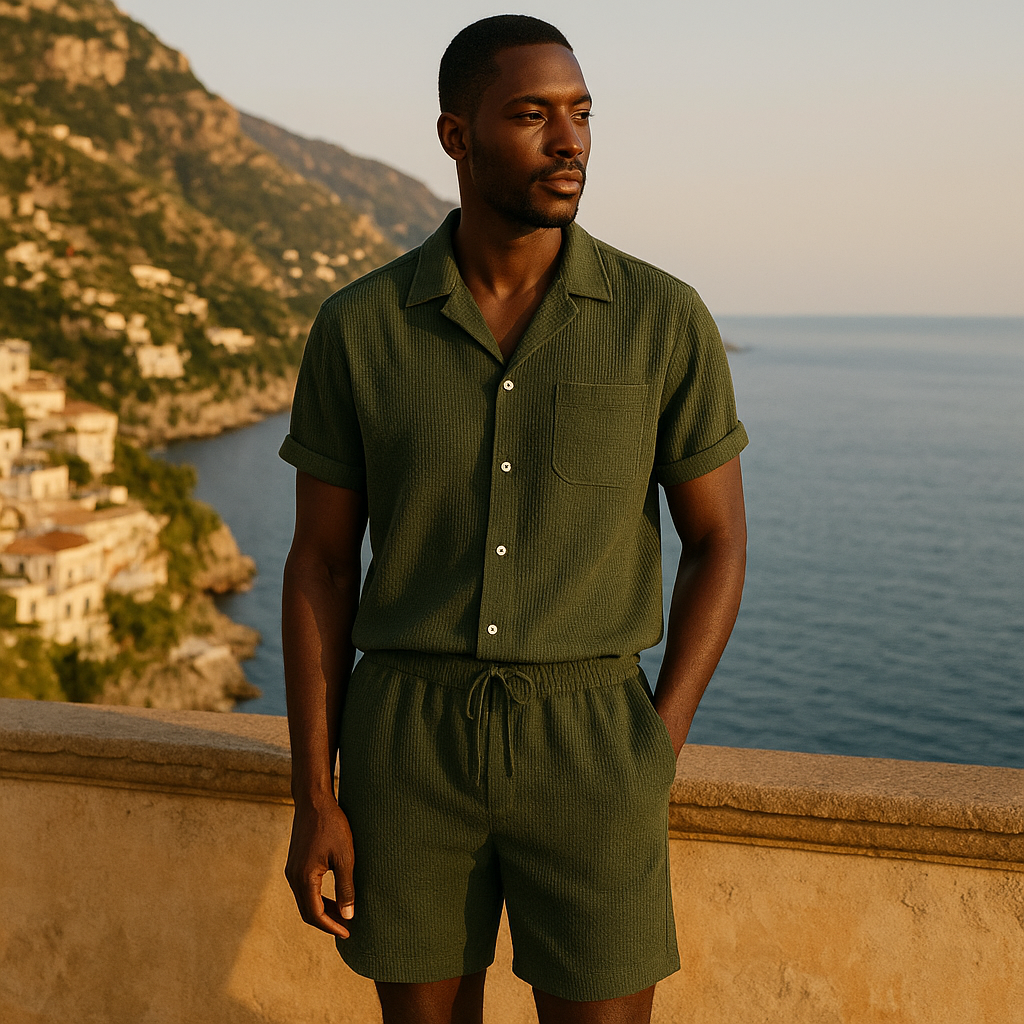 "Cosmo" Italian Shorts Set - Cristian Moretti