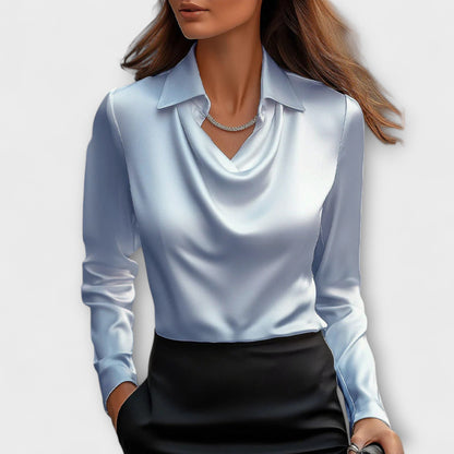 Alba Scarlatta – Satin Blouse