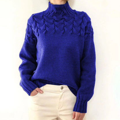 Aurora Alpina – Cable Turtleneck Sweater